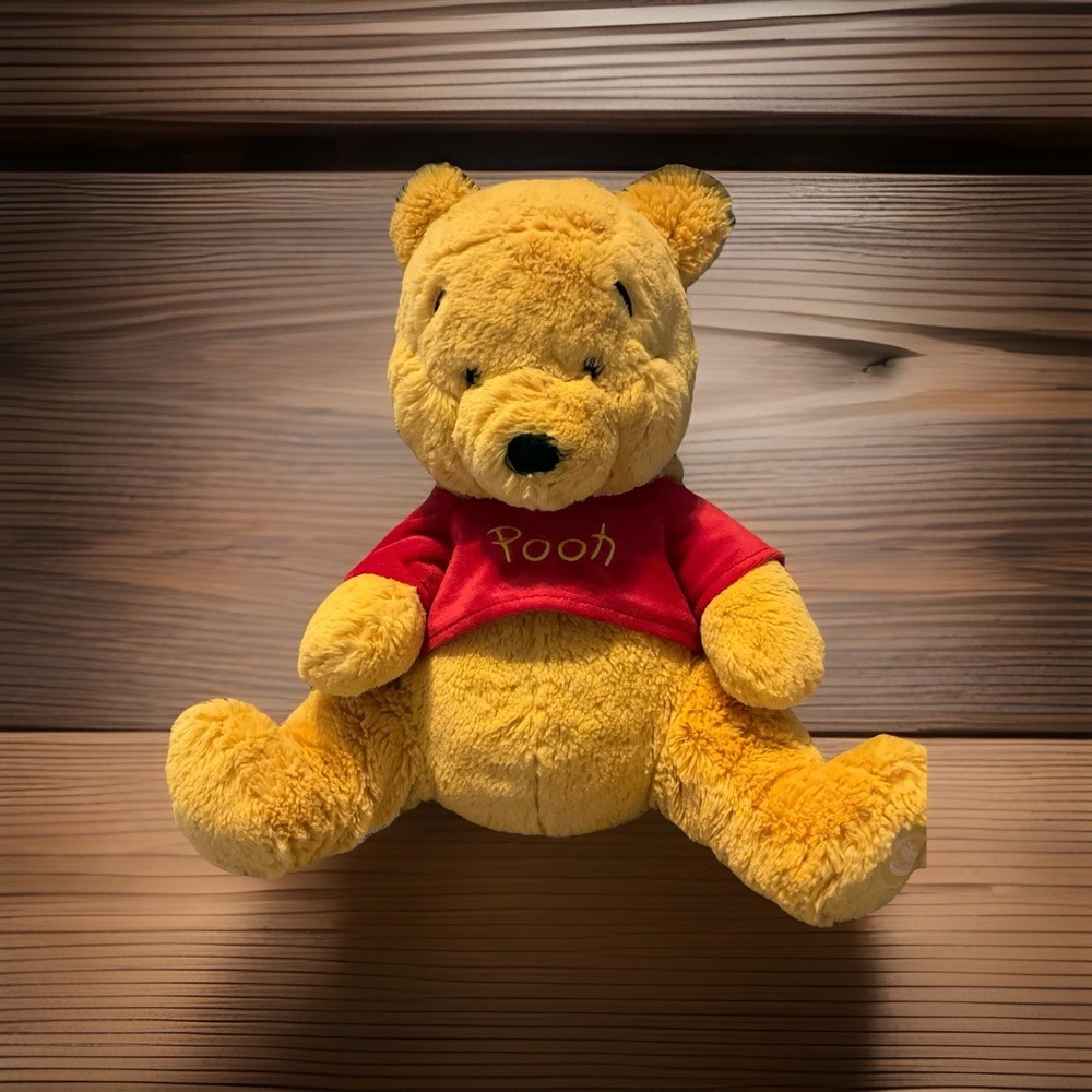 Disney Store Exclusive Authentic Original MC Pooh Global 15" Plush